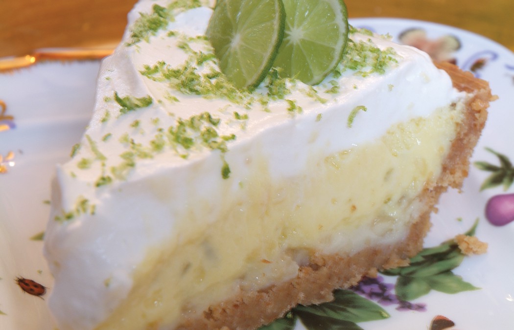 PATTY’S PICK: WHITE CHOCOLATE MACADAMIA NUT KEY LIME PIE