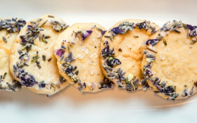 LAVENDER SHORTBREAD COOKIES