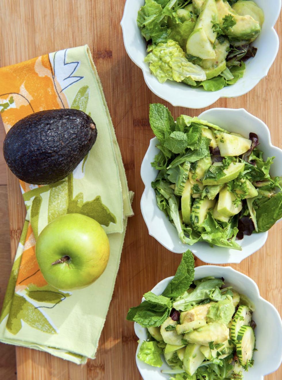 APPLE AND AVOCADO SALAD WITH FRESH MINT AND LIME Mississippi Magazine