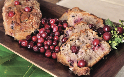 CRANBERRY PECAN POUND CAKE