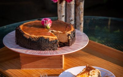SALTED CARAMEL CAPPUCCINO CHEESECAKE