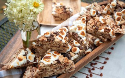S’MORE RICE KRISPIE TREATS