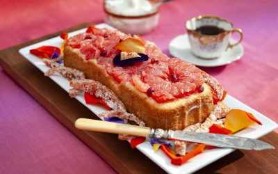 GRAPEFRUIT DRIZZLE CAKE