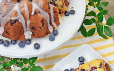 BLUEBERRY POUND CAKE