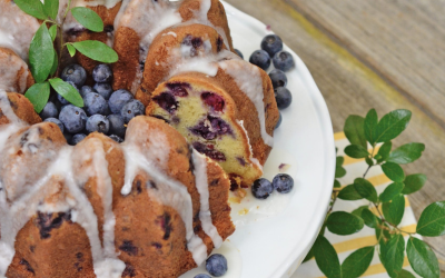 BLUEBERRY POUND CAKE